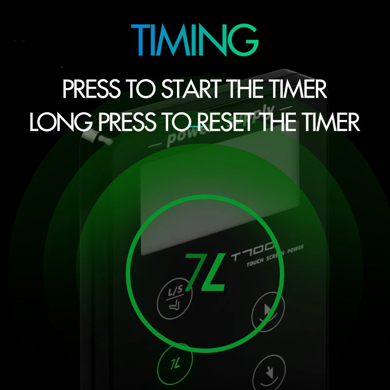 Новейший сенсорный экран T700 Электропитание для татуировок улучшенный