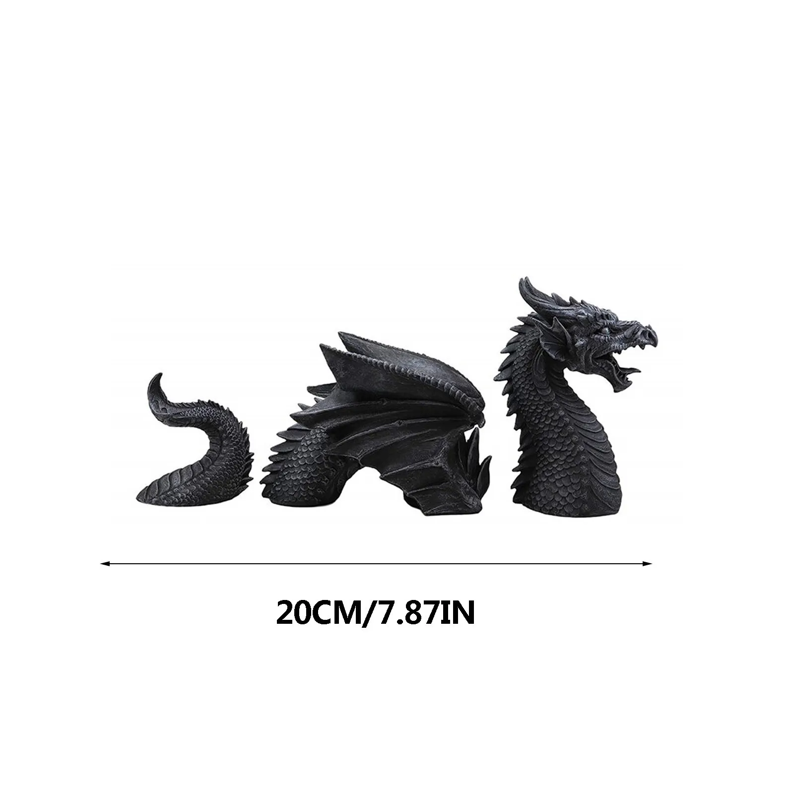 

Garden Decoration Outdoor Dragon Gothic Garden Decor Statue The Dragon Of Falkenberg-Castle Moat La Wn jardineria decoracion
