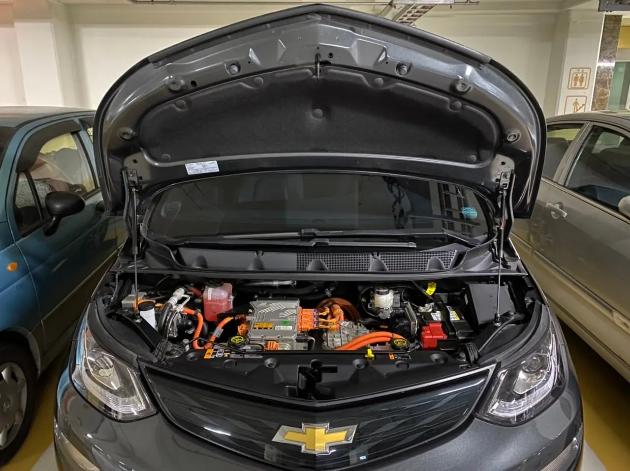 

for Chevrolet Spark M150 2000-2005 Gas Strut Lift Support Front Bonnet Modify Gas Springs Shock Absorber