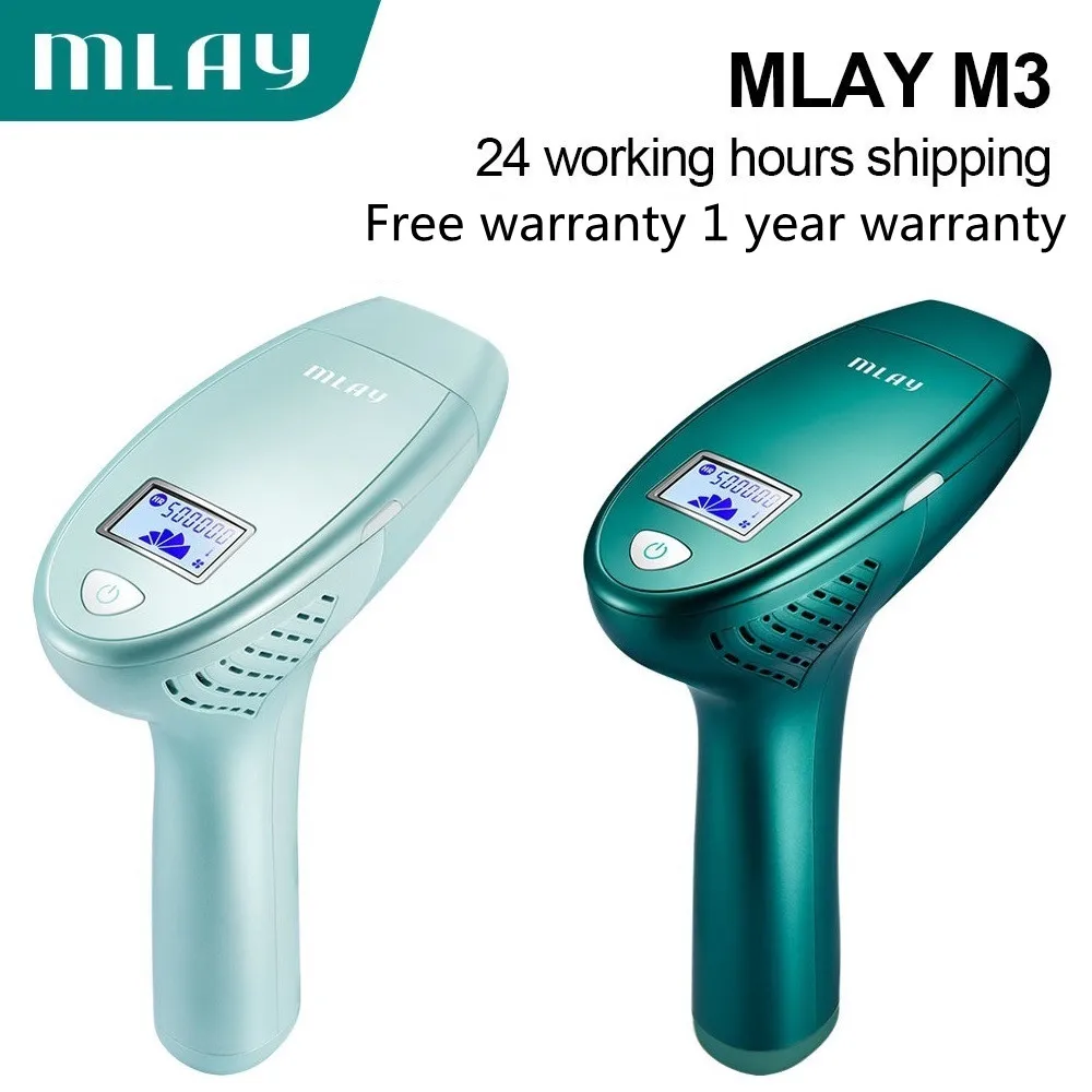 MLAY M3 IPL лазерный эпилятор постоянное удаление волос с ЖК дисплей Дисплей машина