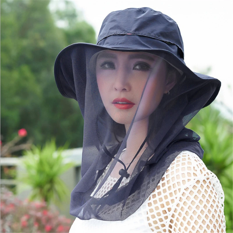 

Anti Mosquito Head Net Face Mesh Net Head Protecting Net For Outdoor Hiking Camping Walking Mosquito Fly Insects Bugs Preventing