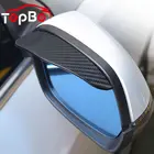 2 предмета зеркало заднего вида автомобиля боковое зеркало заднего вида для Защитная пленка с защитой от дождя козырек карбоновое волокно козырек от солнца Снег Щит Обложка Авто Запчасти