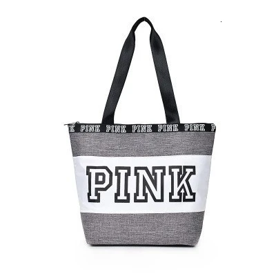F style gray Новые женские дорожные сумки, органайзер, розовая Женская спортивная сумка для фитнеса, нейлоновая Мужская спортивная сумка, водонепроницаемая сумка на плечо, сумки для багажа - Цвет: F style gray