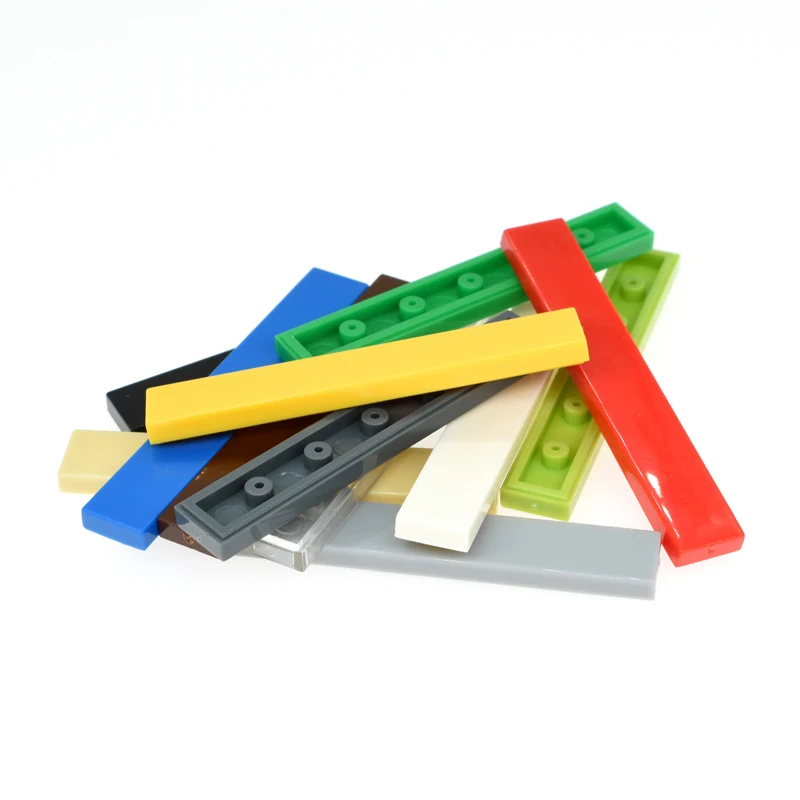 

100pcs Compatible For 6636 1x6 For Building Blocks Parts DIY enlighten block bricks Educational Creative gift Toys