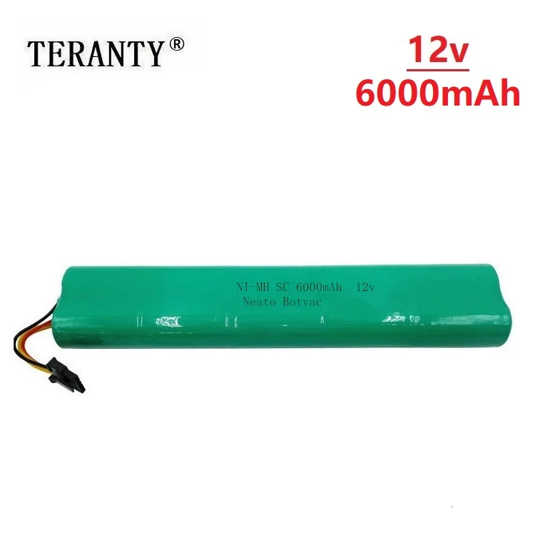 Подметальная машина 12 в 6000 мАч батарея для Neato Botvac 70E 75 80 85 D75 D8 D85 пылесосов SC NiMH