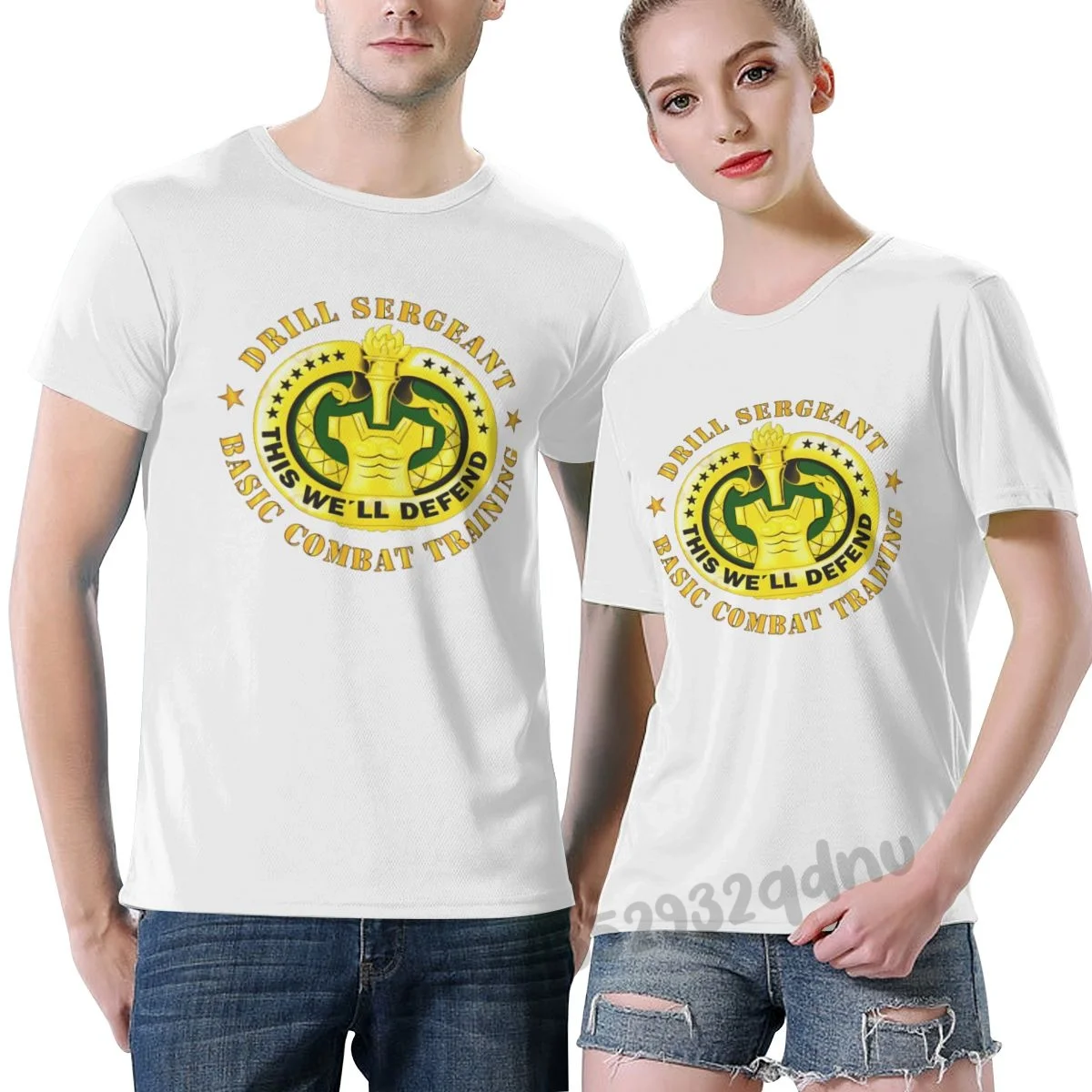 

Футболка мужская тренировочная, хлопок, короткий рукав, повседневная крутая, бейдж перла сергента, базовая одежда для боевых действий, лето