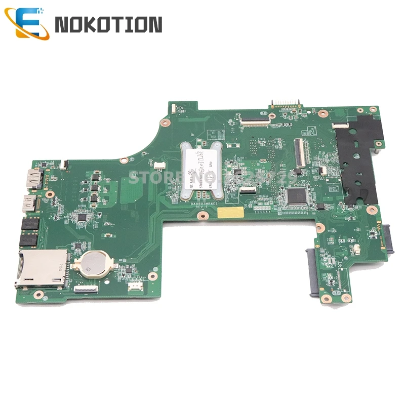 Материнская плата NOKOTION DA0R03MB6E1 для ноутбука DELL Inspiron 17R N7110 HM67 GMA HD DDR3 | Компьютеры и