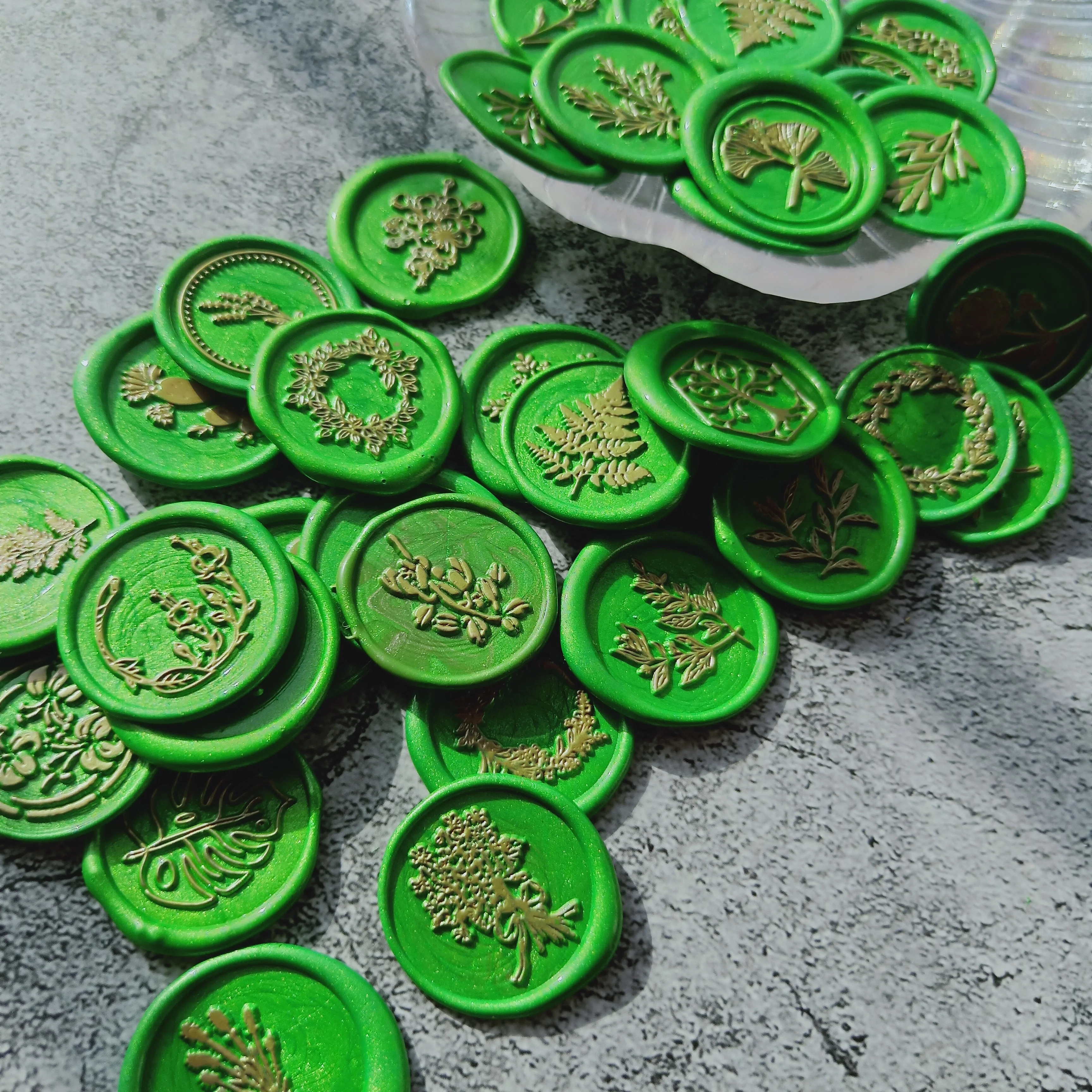 Головка штемпеля Рождественская деревянная печать в стиле ретро для