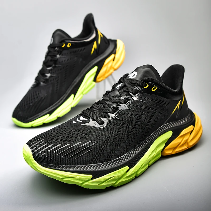 

Men's Basketball Shoes Hot sale Breathable Cushioning Non-Slip Wearable Sports Shoes Male Running Gym Training Athletic Sneakers