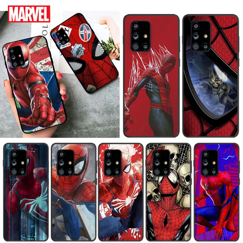 

Marvel Spider-Man For Samsung A01 A02 A02S A11 A12 A21 A21S A31 A32 A41 A42 A51 A52 A71 A72 A81 A91 UW Phone Case