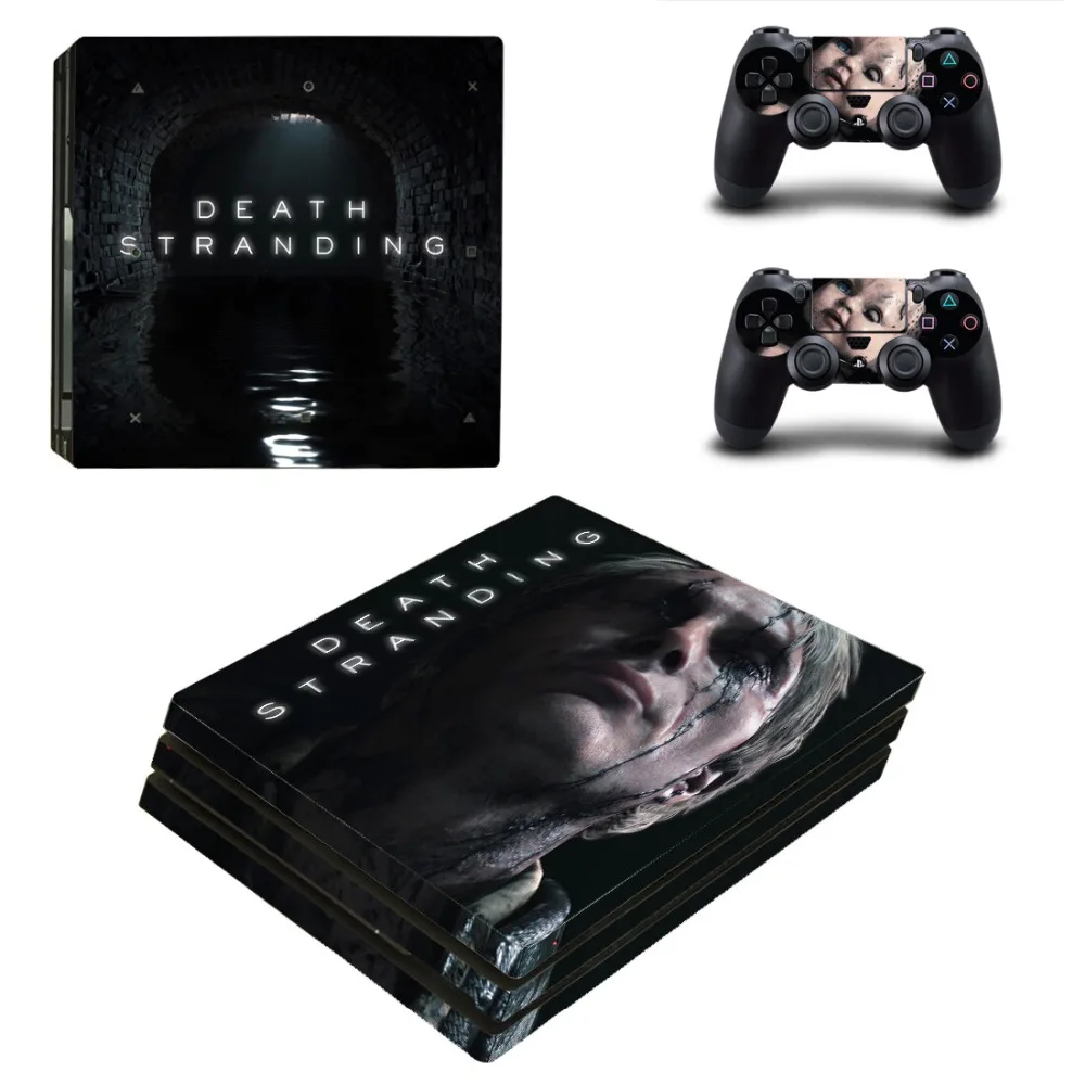 Игра Death Stranding PS4 Pro стикер кожи для playstation 4 консоль и контроллер наклейка PS4 Pro Кожа Наклейка Винил