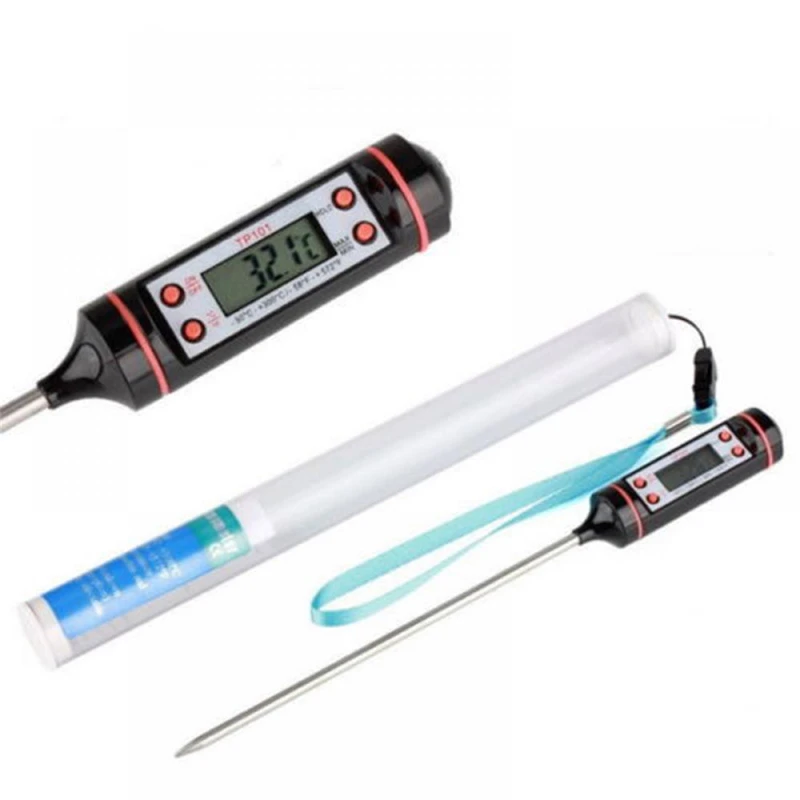 Memory Digital Cooking Food Probe Thermometer For Meat Water Milk BBQ Electronic Oven Kitchen Tools | Дом и сад