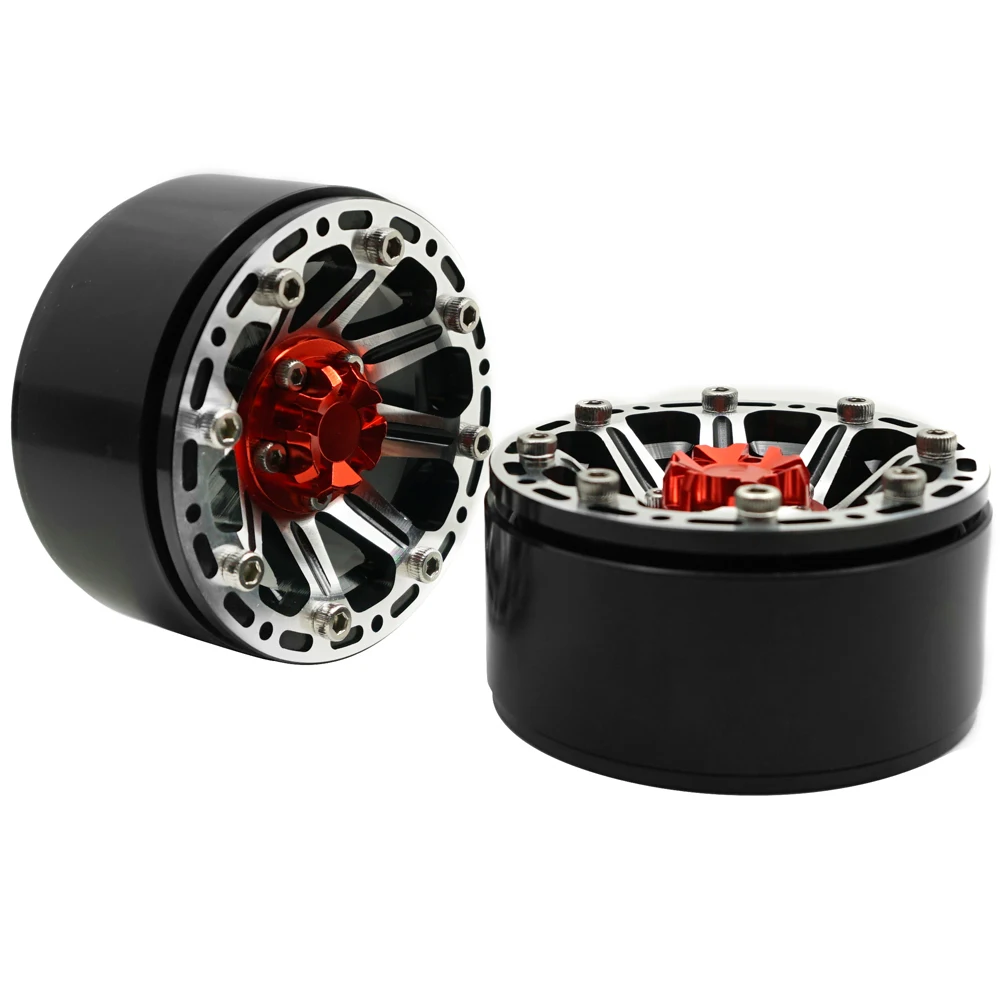 Колесные ступицы AXSPEED 1 9 дюйма металлические колесные диски для 1/10 RC Rock Crawler Axial SCX10
