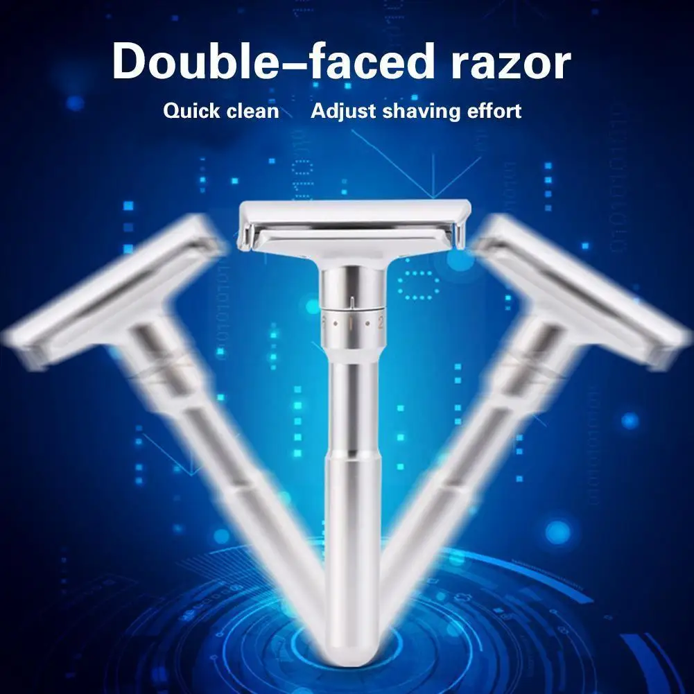 

Men's Swing Open Upgrade Adjustable Hand 2000s Double Shaving F4n3