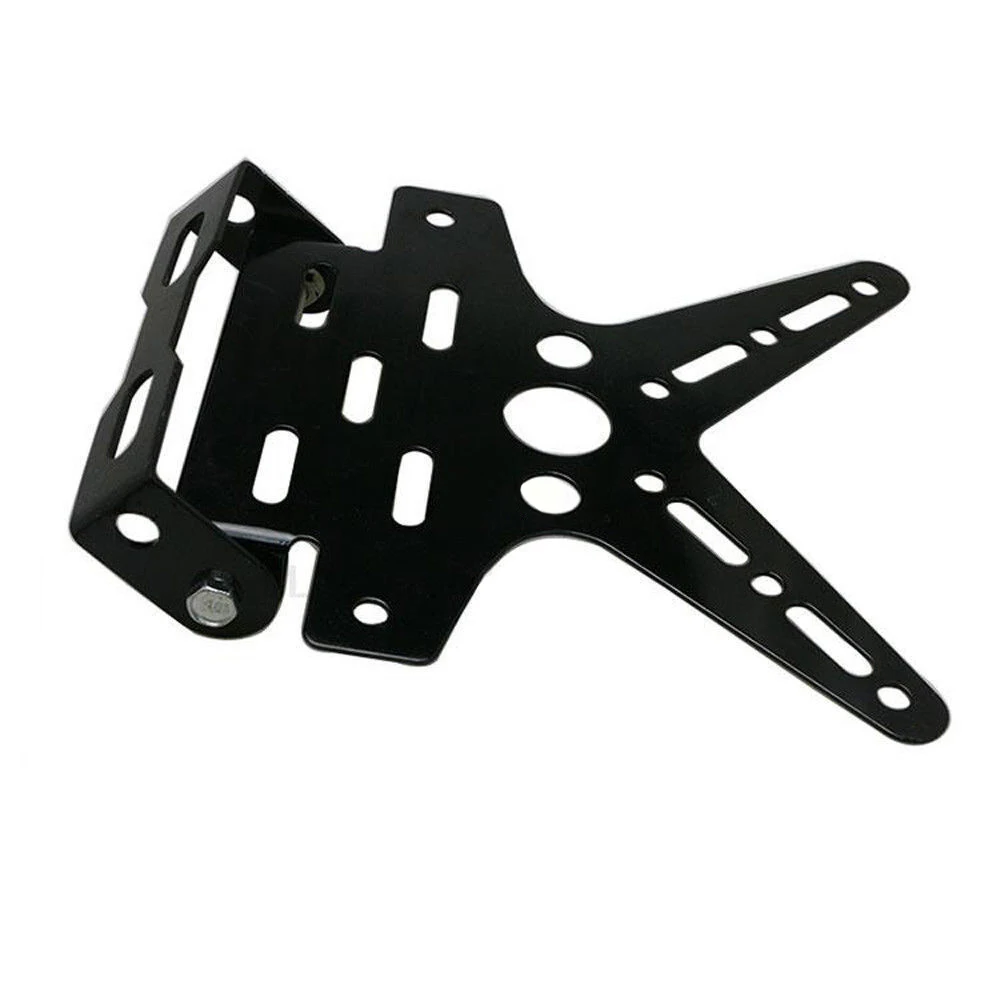 

Aluminum Alloy+Rubber Accessory License Plate Bracket Replacement Motorcycle Electric Vehicle Adjusted 1pc Exterior