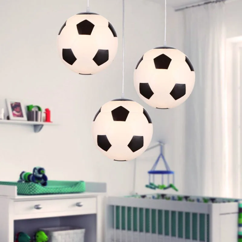 Американская простая баскетбольная люстра с футбольной символикой бар ресторан