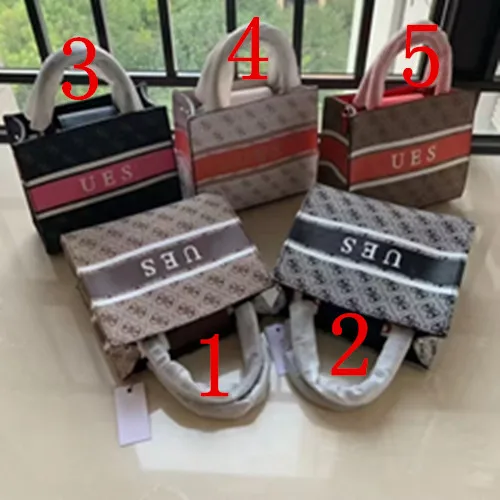 

High quality new women's slant handbag Small classic print Tote bag with dust bag142#