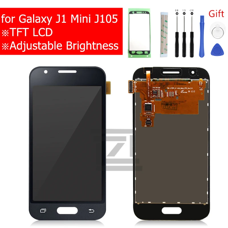 ЖК-дисплей с сенсорным экраном и дигитайзером в сборе для Samsung GALAXY J1 Mini J105, ЖК-дисплей с ремонтом, запасные части ЖК-дисплей с сенсорным экраном и дигитайзером в сборе для Samsung GALAXY J1 Mini J105, ЖК-дисплей с ремонтом, запасные части
