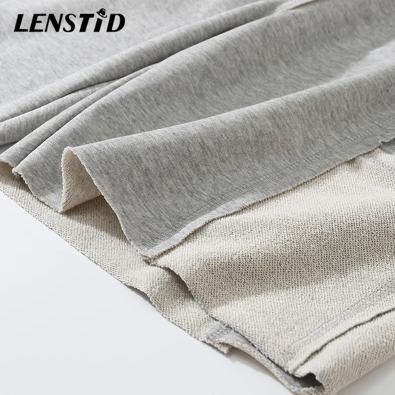 

LENSTID Summer Men Jogger Shorts Hip Hop Patchwork Pockets Baggy Short Pants Harajuku Streetwear Sweatpant Cotton Short Trousers