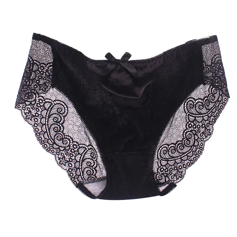 Женское сексуальное кружевное нижнее белье Прозрачное из хлопка женские трусики