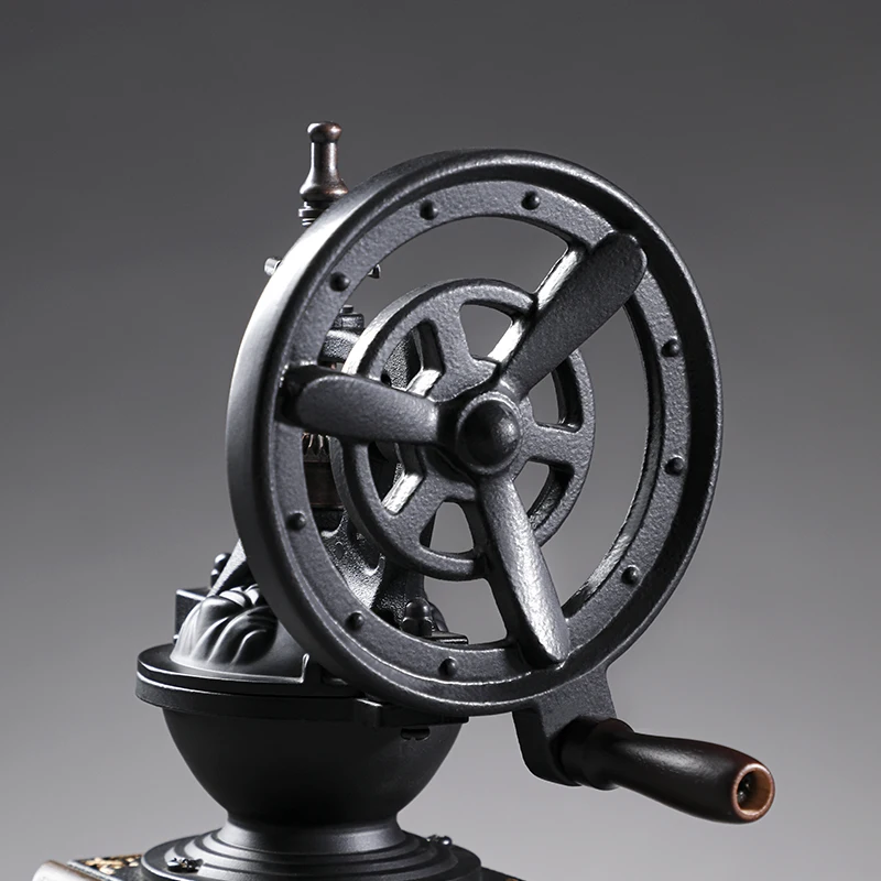 値段 レトロハンドクランクミルグラインダー家庭用コーヒー豆粉末手動家庭用diy手作りメーカー装置キッチンツールアクセサリー