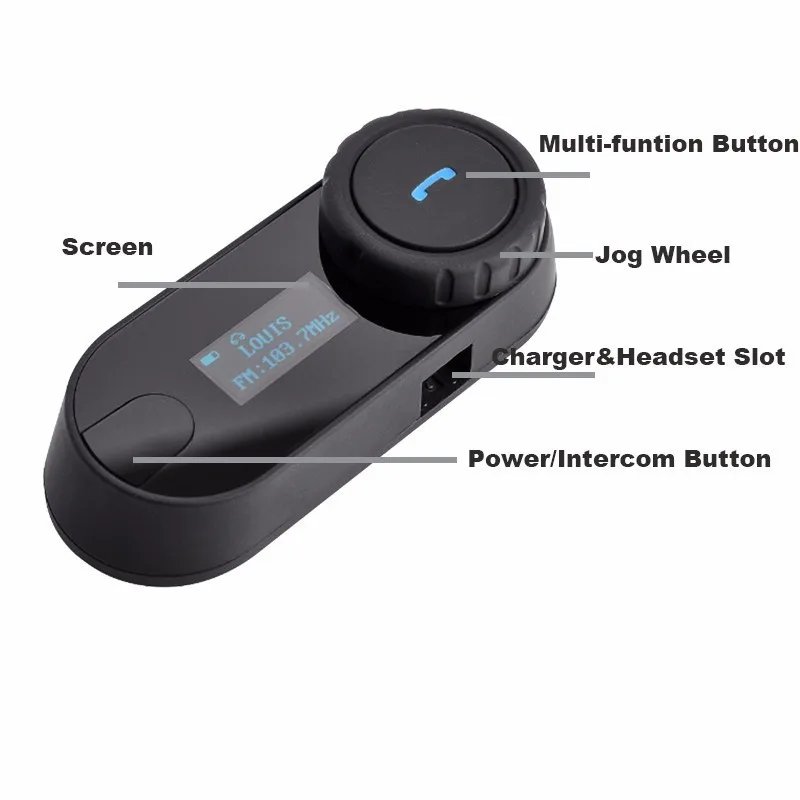 Freedconn TOM-SC Bluetooth Беспроводная обновленная мотоциклетная гарнитура с fm-радио и |