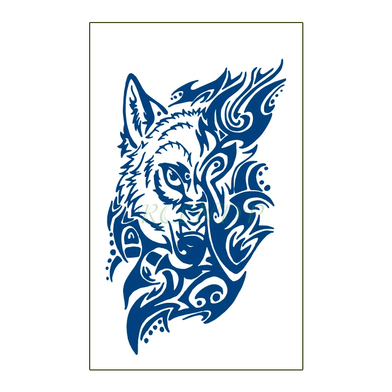 

Waterproof Temporary Juice Tattoo Sticker Tiger Animal Flower Lasting Tattoos Flash Tatoo Fake Tatto Body Art for Men Women
