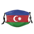 Азербайджанский флаг Face Msak с фильтром
