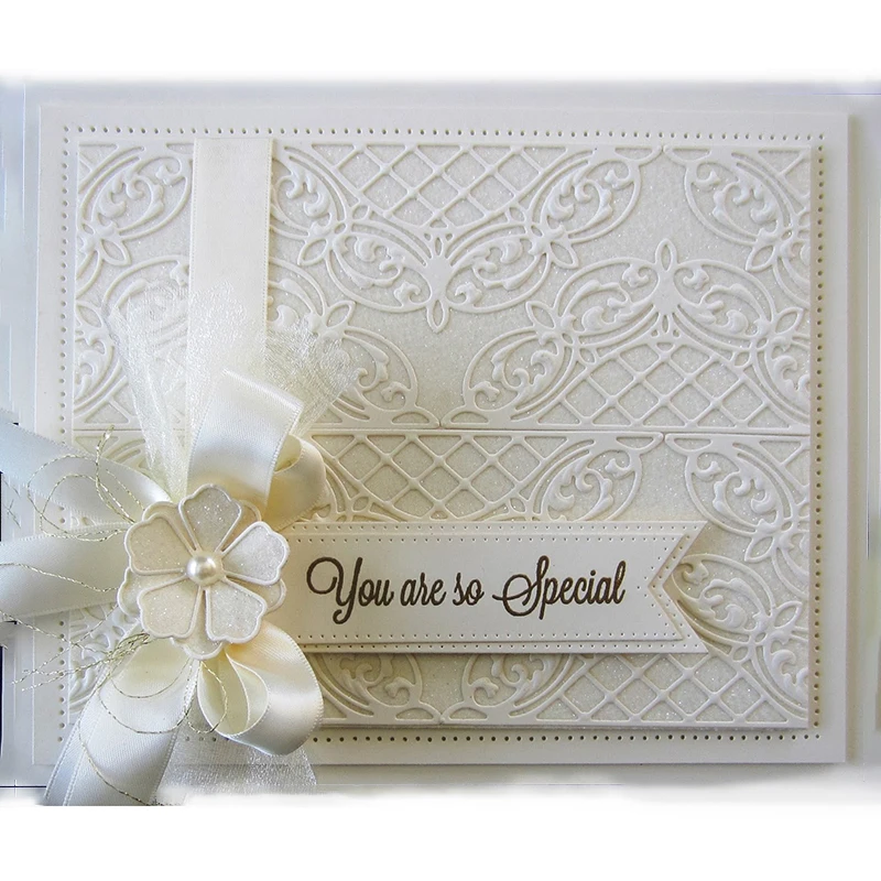 Граница для резки металла украшают Скрапбукинг Ремесло штампы Тиснение бумажная