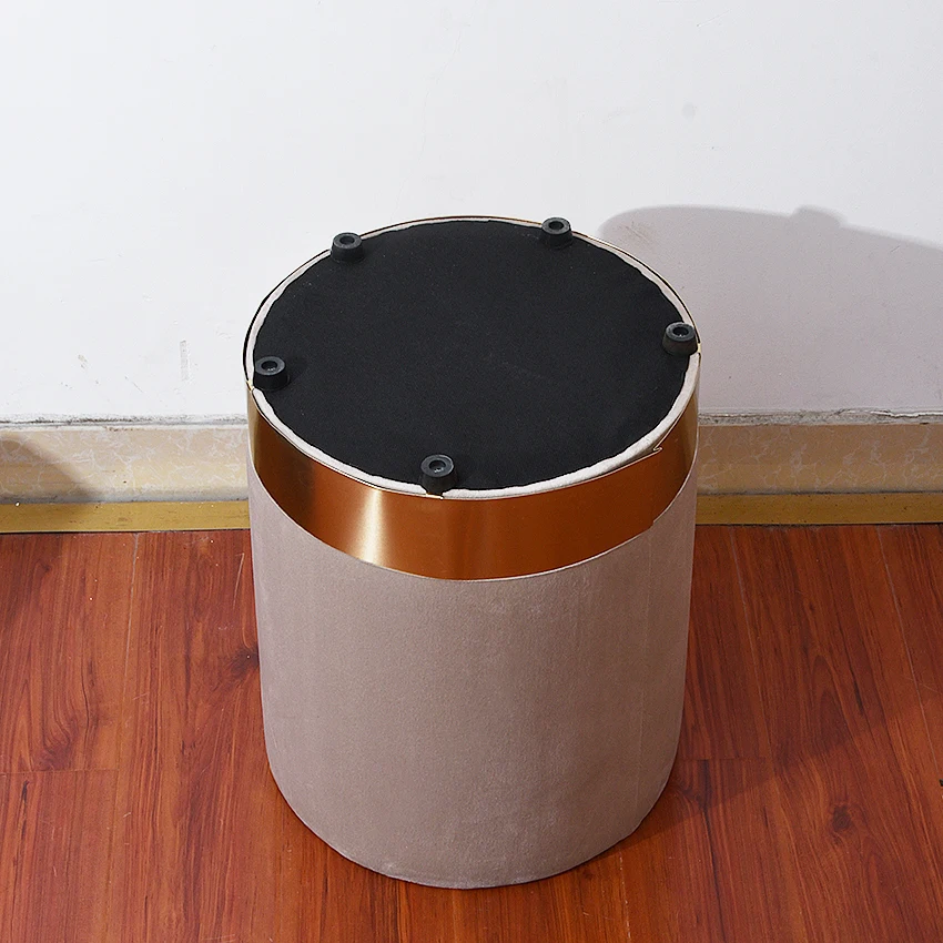 Современный круглый стул для макияжа креативный модный чайный столик табурет