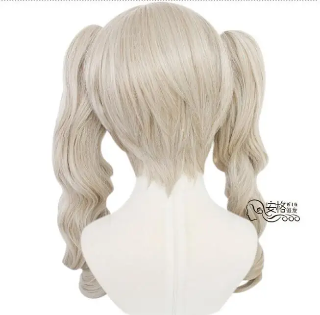 Парик для косплея аниме геншин термостойкий Барбары с длинными вьющимися