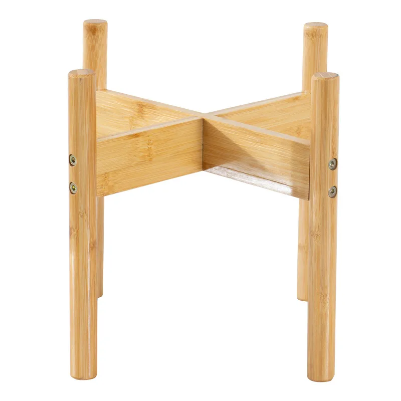 Деревянная подставка для цветочных горшков с четырьмя ножками | Мебель