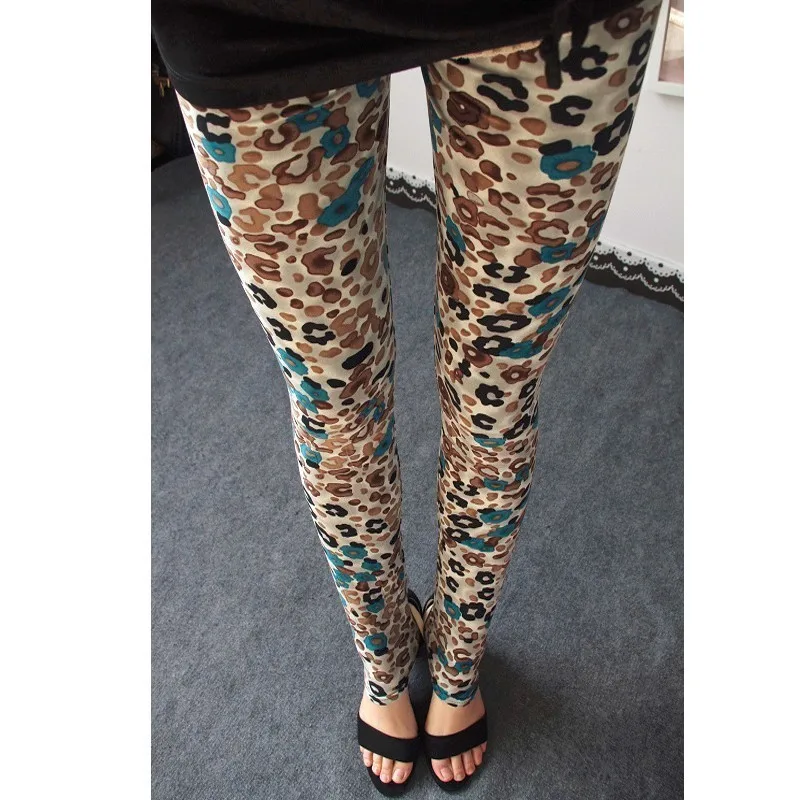 

Sexy Leopard Leggins Women High Elastic Exercises Pants Female Slim Leggings 2020 Fashion Female High Waist Printed Legging Pant