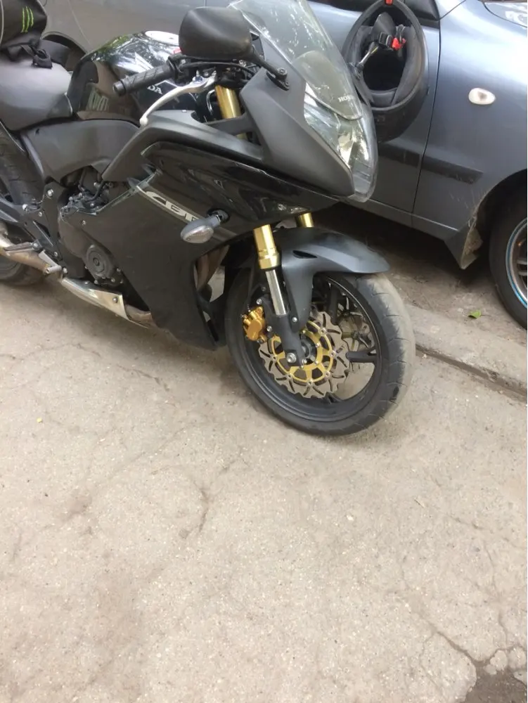 BIKINGBOY Передние и задние тормозные диски роторы колодки для Honda VTX 1800 C R S 02 03 04 05 06 07