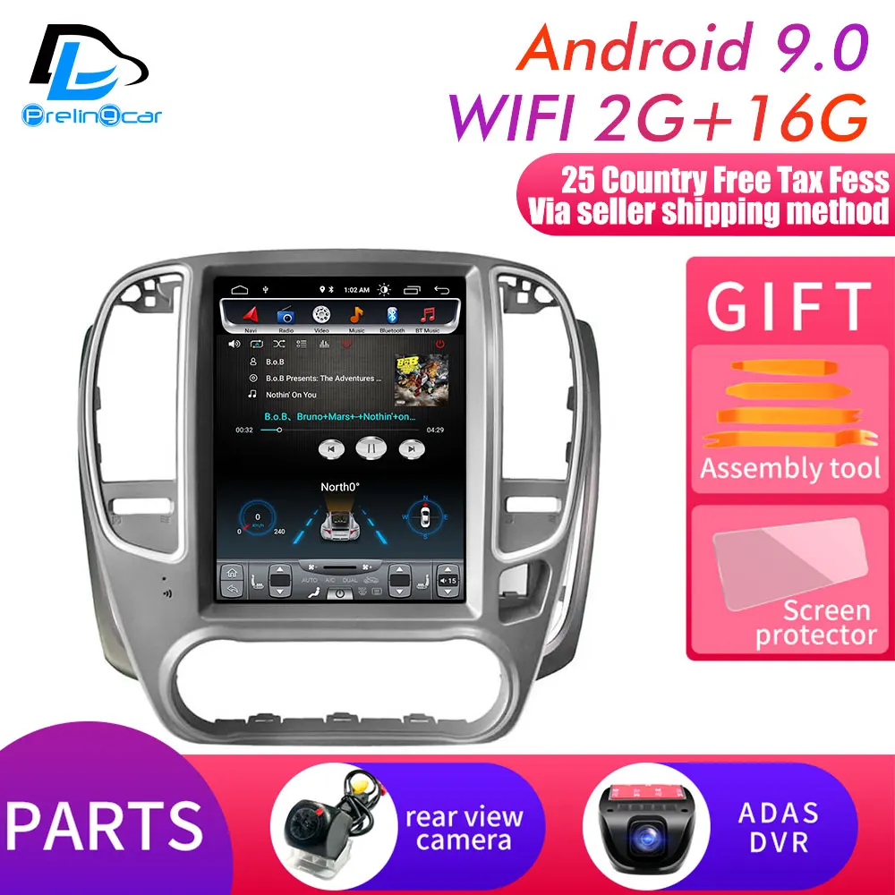 WIFI 2G16G add DVR 32G rom вертикальный экран android 9,0 gps Мультимедиа Радио плеер в тире для nissan classic Sentra Sylphy Автомобильный navigaton стерео - Цвет: WIFI 2G16G add DVR