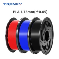promotion tronxy 3d printer filament 1kgroll multicolor colors optional pla plastic filament for 3d printing filamento