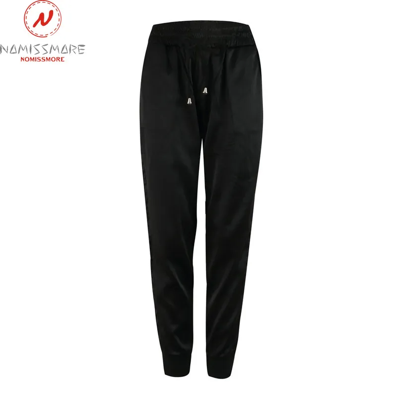 Женские спортивные брюки Сексуальные облегающие с завязками на талии