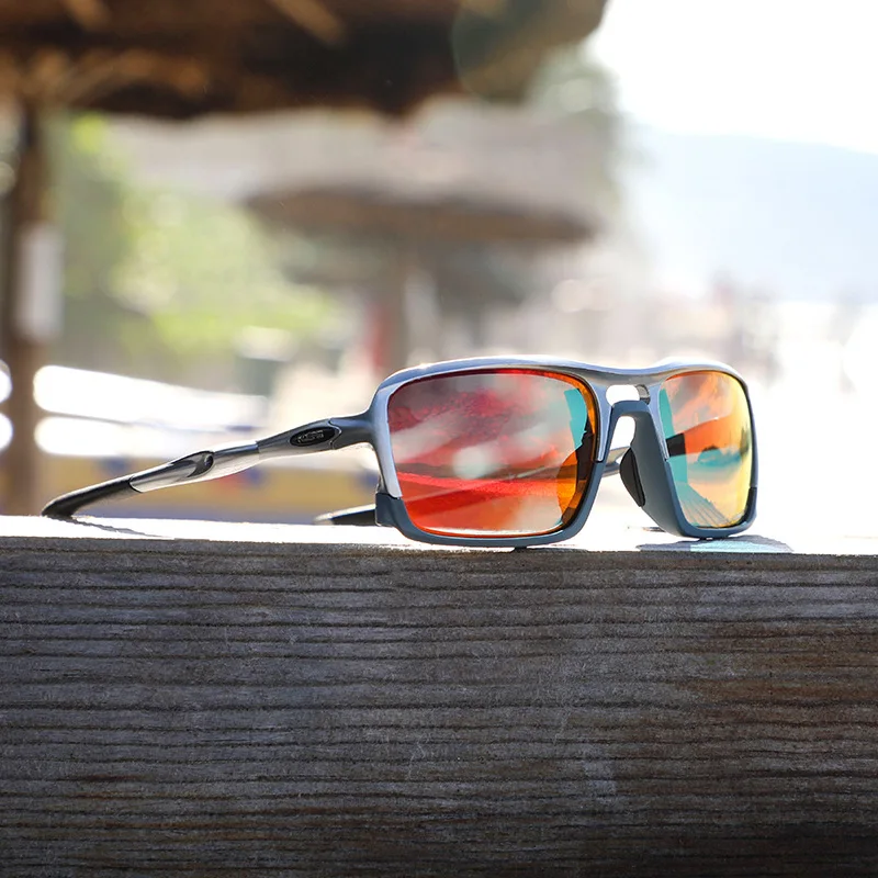 

KDEAM Sports Polarized Sunglasses Durable TR90 Frame Driving Glasses for Men Women 5 Colors Shades For Jogging Baseball KD222