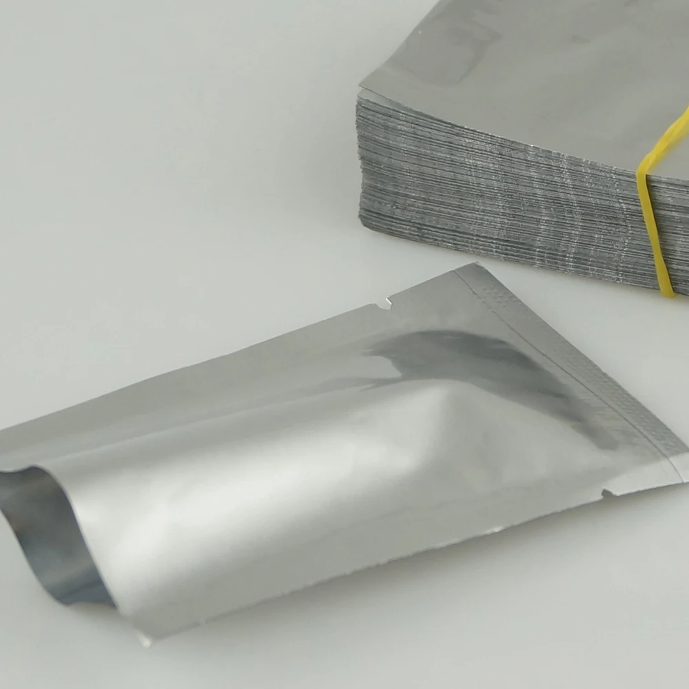 11x16 см пинг карман 200 шт./лот чистый алюминиевый пакет пакетики пищевое