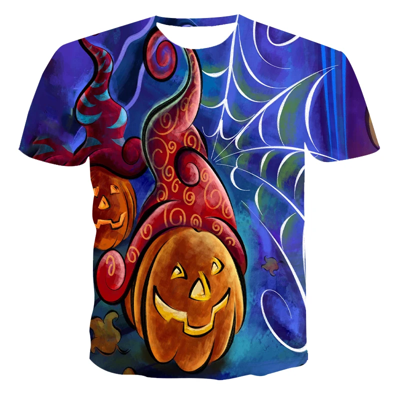 

Summer Hot 3D Halloween Cartoon PrintingT-shirt Men Women Fashion T Shirt Short Sleeve Daily Casual Style 100-6XL