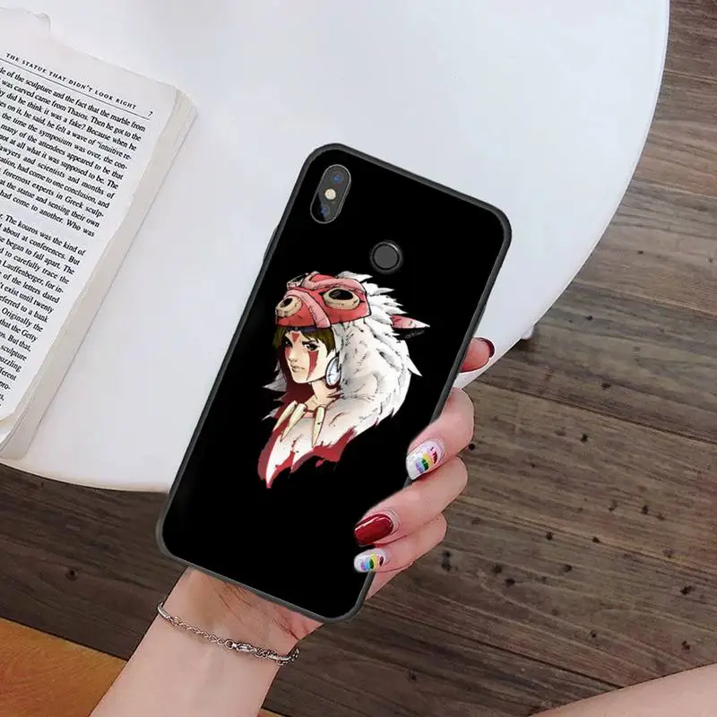 

Japanese Anime Princess Mononoke Phone Cases For Xiaomi Redmi mi note 7 8t 9 9t 9s 8 10 10t 11 pro lite K20 max 3