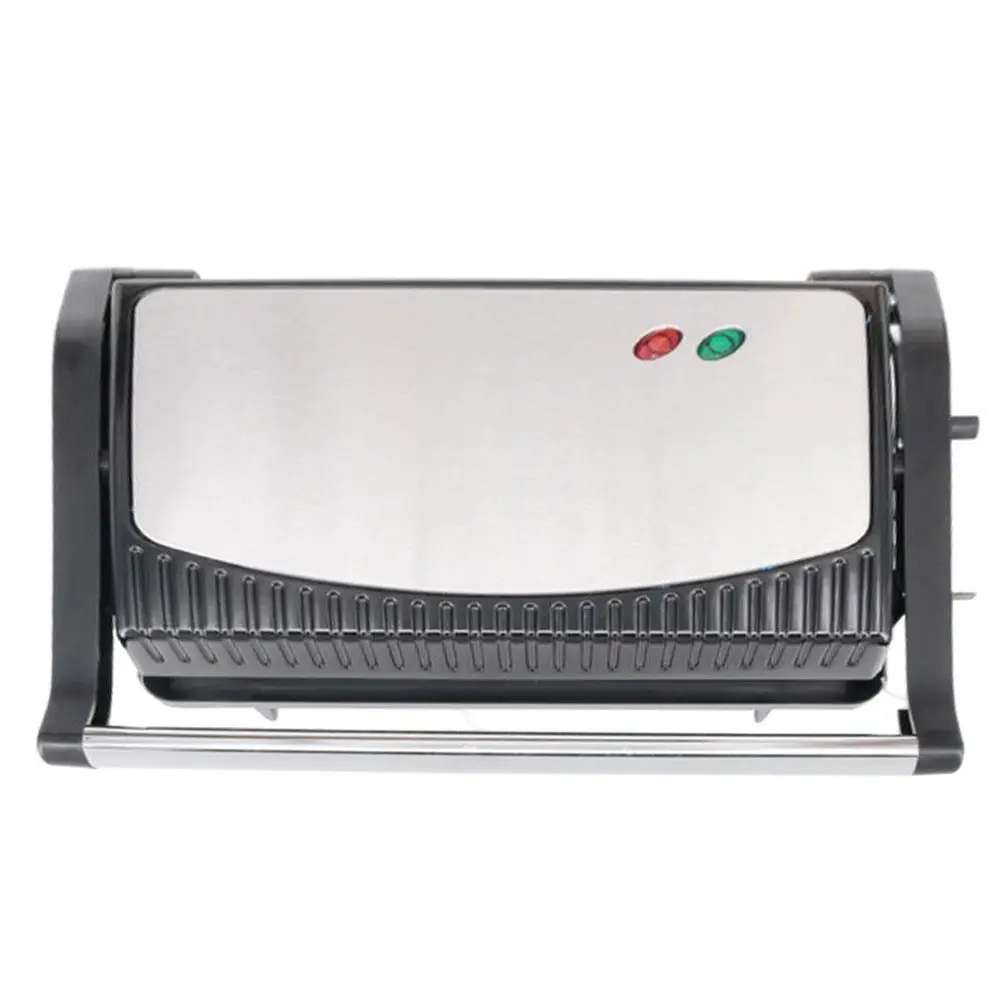 household barbecue meat machine multi function heating steak panini machine cooke breakfast bacon and pan pan electric baki c1t0 free global shipping