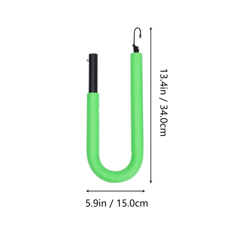 

1 Set Practical Surfboard Holding Bracket Bike Surfboard Rack (Green and Black)