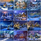 EverShine Diamond Painting Landscape Full Square Diamond Embroidery Winter Cross Stitch Picture Rhinestones New Arrival Wall Art