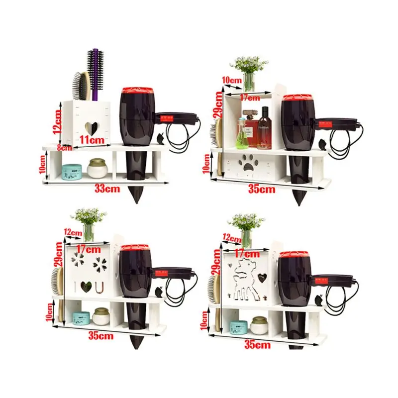 

Водонепроницаемая полка для ванной комнаты из ПВХ, полка для хранения, фен для ванной, туалетные принадлежности для унитаза, Бесплатный шка...