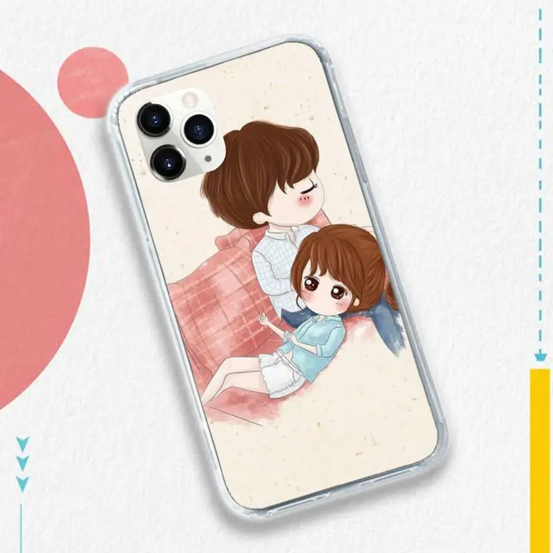 

lover boyfriend girlfriend Couplel Phone Case for iPhone 11 12 mini pro XS MAX 8 7 6 6S Plus X 5S SE 2020 XR