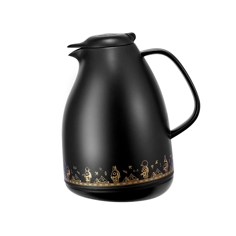 1L чайники чайник горшок Пингвин изоляция с двухслойным лайнер бутылка для