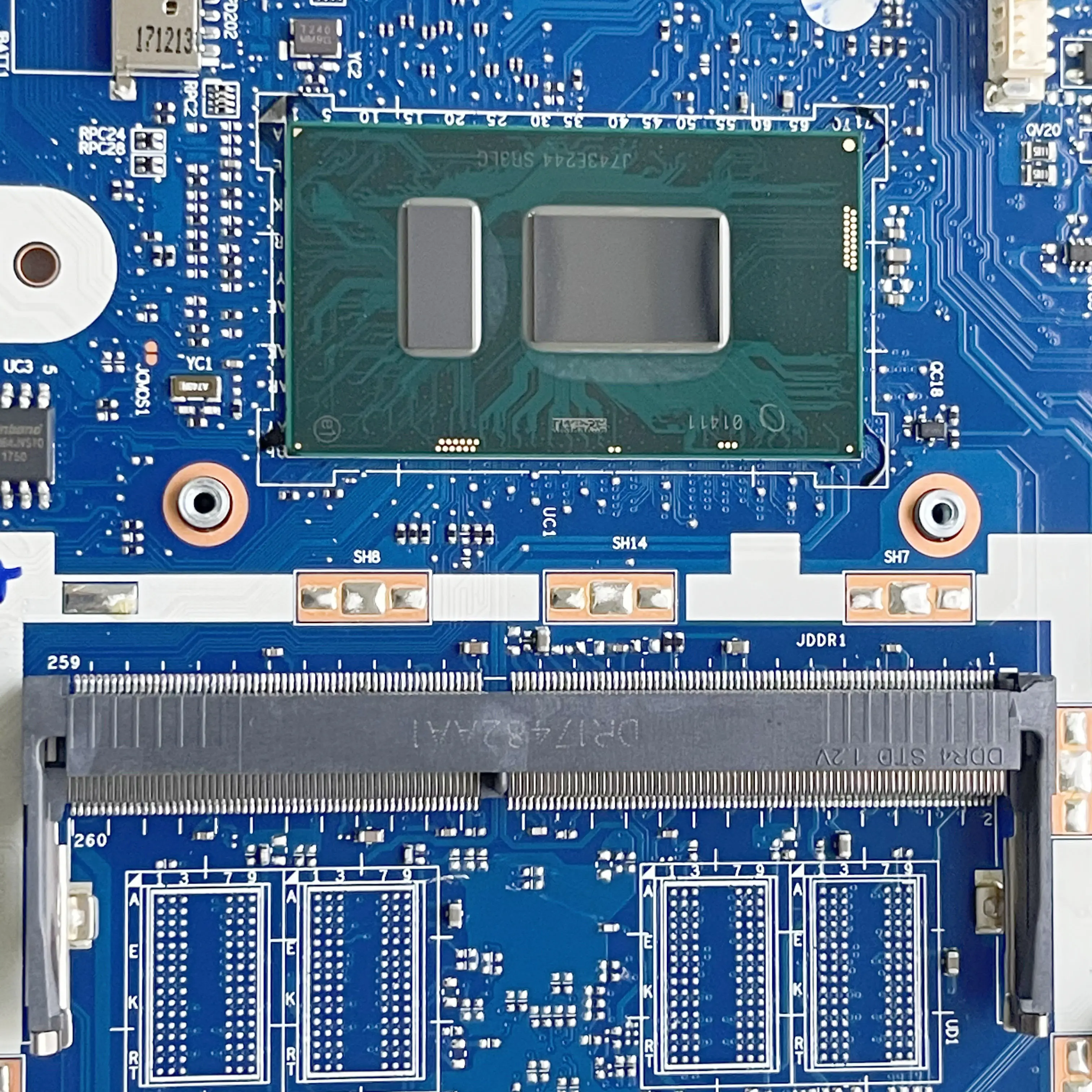 GD оригинал для Lenovo Ideapad 320-15IKB 320-17IKB Материнская плата ноутбука I7-8550U процессор MX150 4