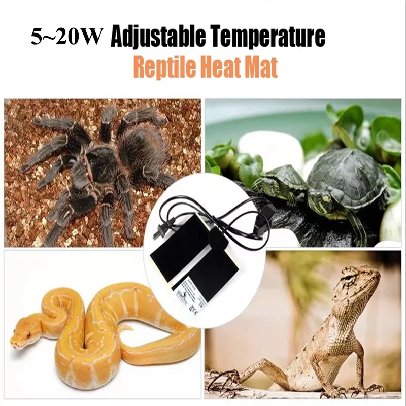 110 В Pet нагреватель рептилий коврик под танк грелку подогреватель для подогрева