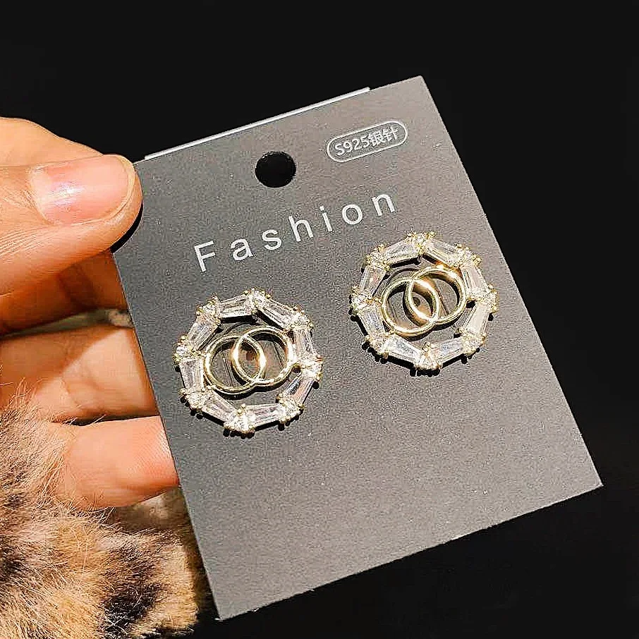 2021 с украшением в виде кристаллов висячие серьги Роскошные блестящие цвета: